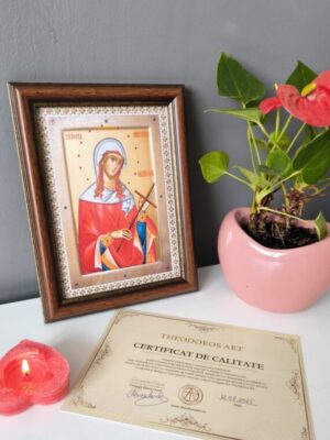 Icoana Sfanta Mucenita Marina - Replica Print Icoana Originala (copie)