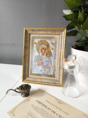 Icoana Maica Domnului Prodromita- Replica Print Icoana Originala (copie)